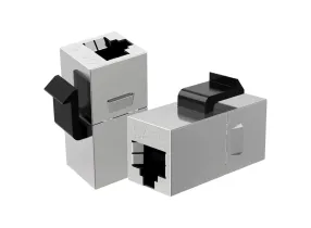 IWP-MD C6/ST - Easily extend two RJ45 network cables ensuring a secure signal transmission.