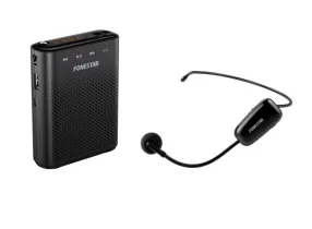 ALTA-VOZ-W30 - Portable tour-guide amplifier with headset mic-USB/MicroSd-Mp3