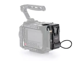 ES-T21-FBP-V - Foldable Battery Plate for Blackmagic PYXIS 6K/12K (V-Mount)