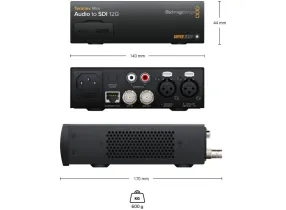Teranex Mini - Audio to SDI12G - Blackmagic