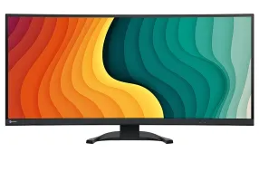 EV3851X-BK FlexScan - 37.5" Ultrawide Curved FlexScan Monitor with USB-C Docking, 3840x1600 - Black