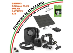 BCC2000 PLUS Solar Battery - ITA PLUS Solar Battery Bundle, professional camera for FULLHD BI9001 videos
