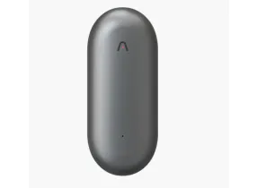 NotePin - Gray - AI Voice Recorder - 3m Audio Range, BLE 5.2 / Wi-Fi, Gray