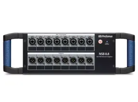 NSB 8.8 Stage Box - Presonus Stage Box 8 IN/8 Out On Network AVB