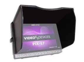 PIX-E7 HOOD - Sun hood for PIX-E7 4K video recording monitors