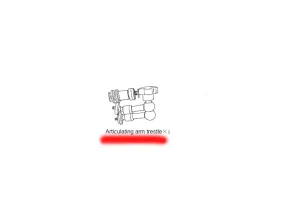 S-4000 mini arm - Mini arm for wireless system S-49XX