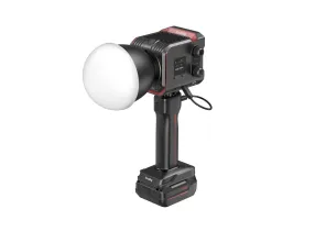 SR 4897 - RC 100B COB LED Video Light Kit (with Battery Grip Handle)