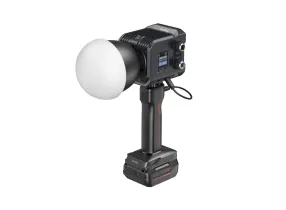 SR 5383 - RC 100C COB LED Video Light Kit (Ink Blue / With Battery Grip Handle)