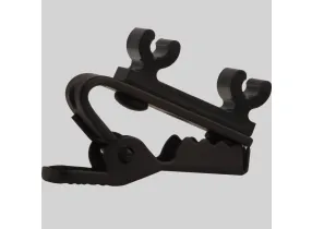 RK307DB - Dual microphone tie clip securely positions SM93 and WL93 (kit 2 Pcs.)