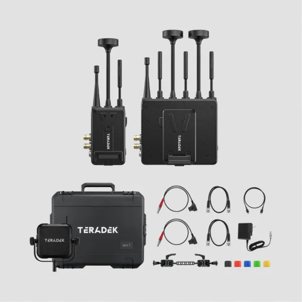 Bolt 7 MAX 12G-SDI/HDMI Wireless TX/RX Deluxe Set (VM) - Teradek