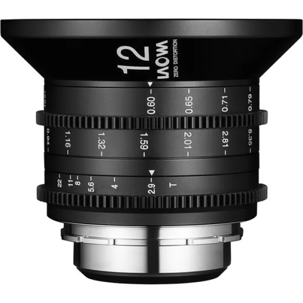 12mm t/2.9 Zero-D Cine E Mount - LAOWA