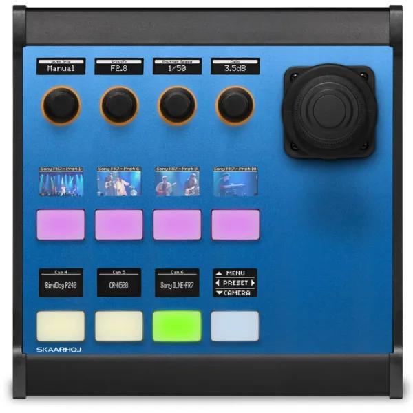 PTZ-VIEW-V1B (blue) - Skaarhoj