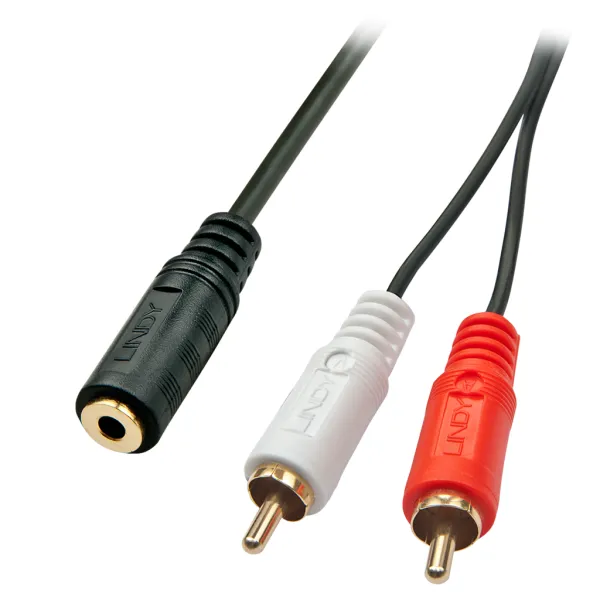RCA Mx2-JACK 3,5 TRS F - Lindy
