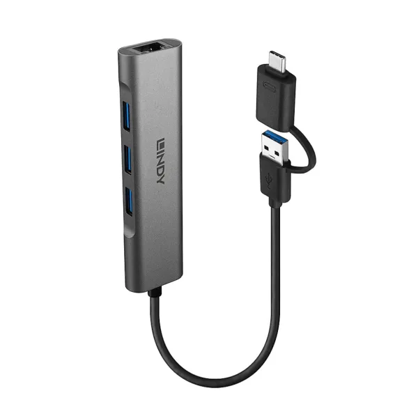Hub and Converter USB 3.2 Gen1 - Lindy