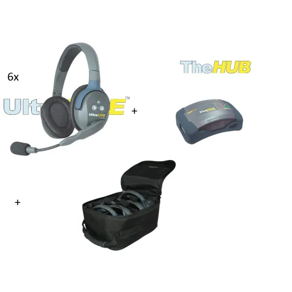 Ultralite UL6D HUB6D KIT HD - Eartec