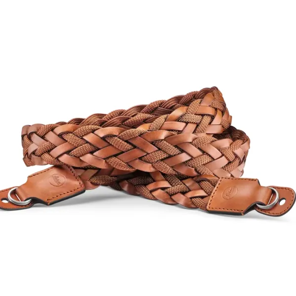 Carrying strap Cognac - Flat - Leica