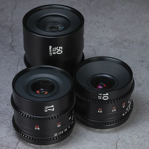 Macro Cine 10mm + 17mm + 50mm - LAOWA