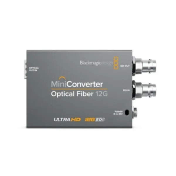Mini Converter - Optical Fiber 12G - Blackmagic