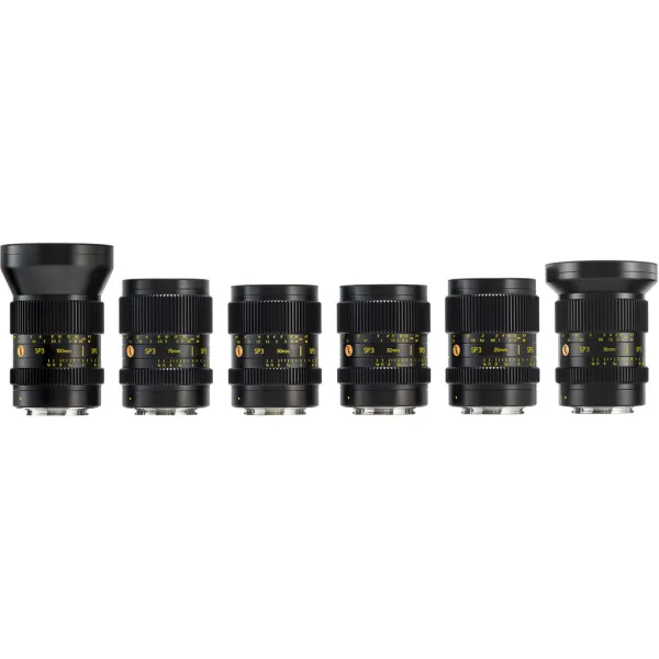 Cooke SP3 6 lens Kit+ResinCase - Cooke