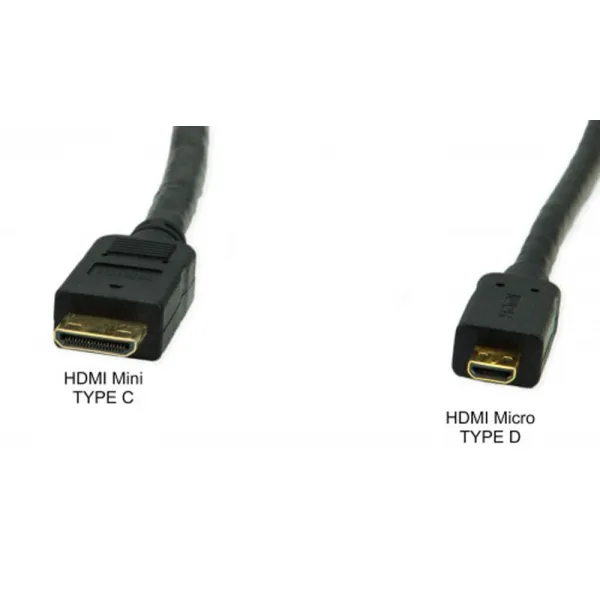 HDMI MINI to HDMI MICRO 0,5 - Adcom Cable