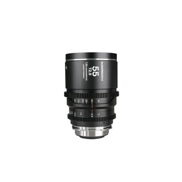 55mm T2.9 PL+EF Cine Silver LF - LAOWA