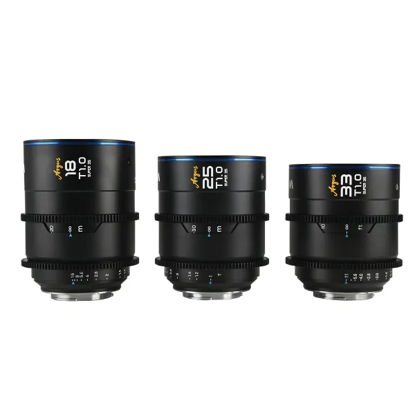 Kit 18+25+33mm T1 Argus S35 SE - LAOWA