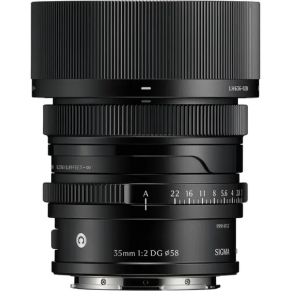35mm F2 DG (C) E-Mount - Sigma
