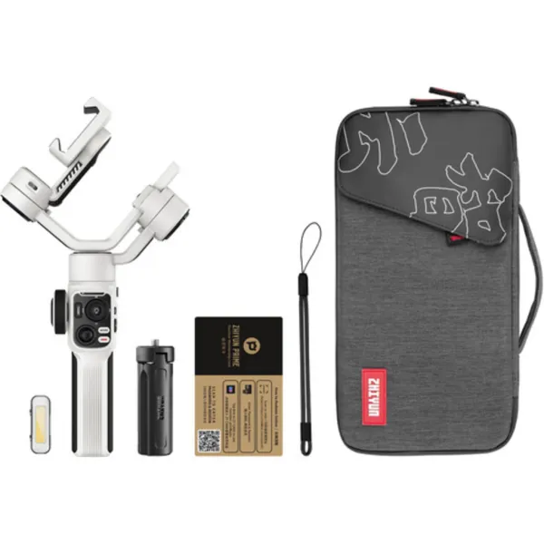 Smooth 5S Pro Combo - White - Zhiyun-Tech