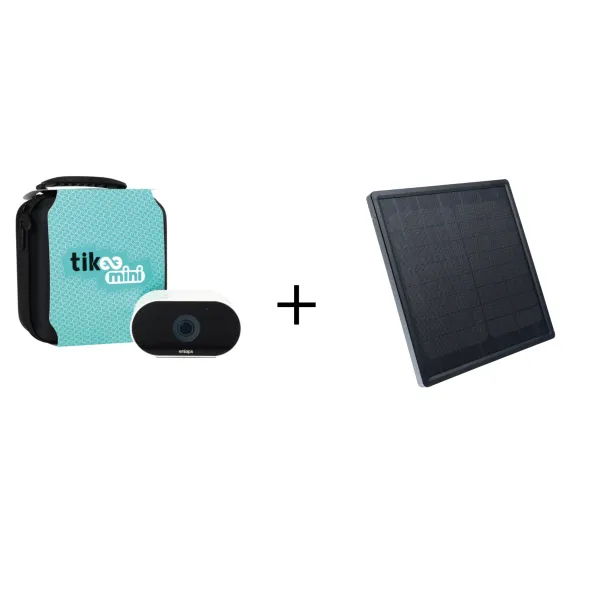 Tikeemini+External Solar panel - Enlaps