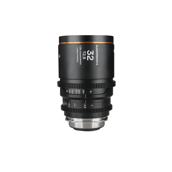 32mm T2.9 PL+EF Cine Amber LF - LAOWA