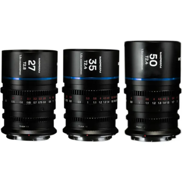 Kit 25/35/50mm NanoMorph-Blue - LAOWA