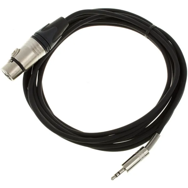 XLR F-Jack 3,5 Stereo M 3m - Adcom Cable