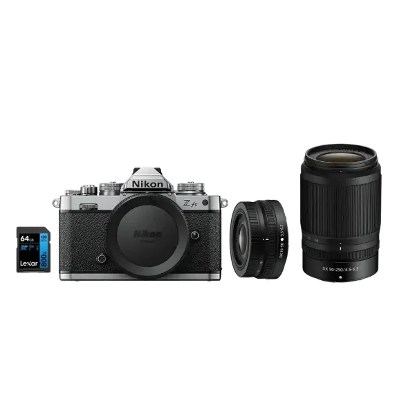 Z fc Silver DX 16-50 VR+50-250 - Nikon